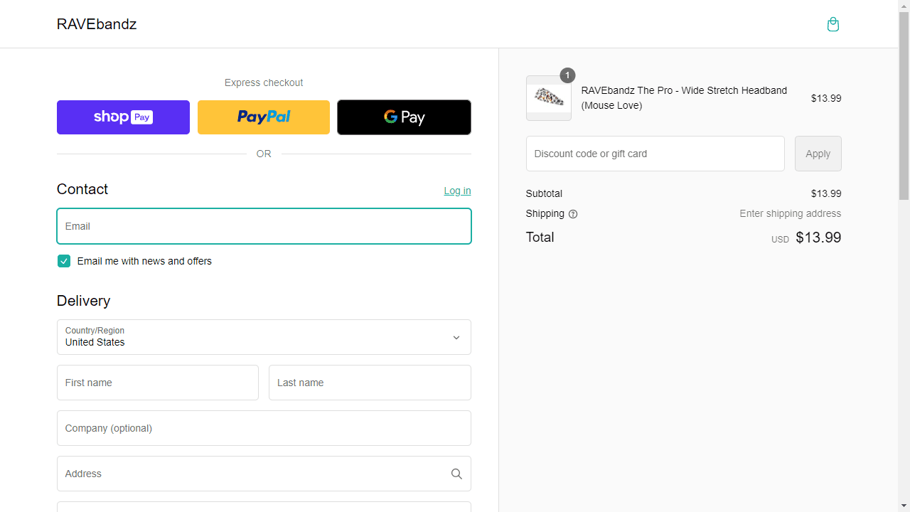 How to apply Ravebandz coupon code